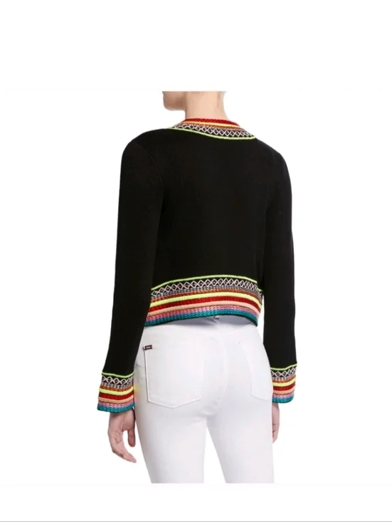 alice + oliva embroidered open front jacket Size XS - Picture 5 of 15